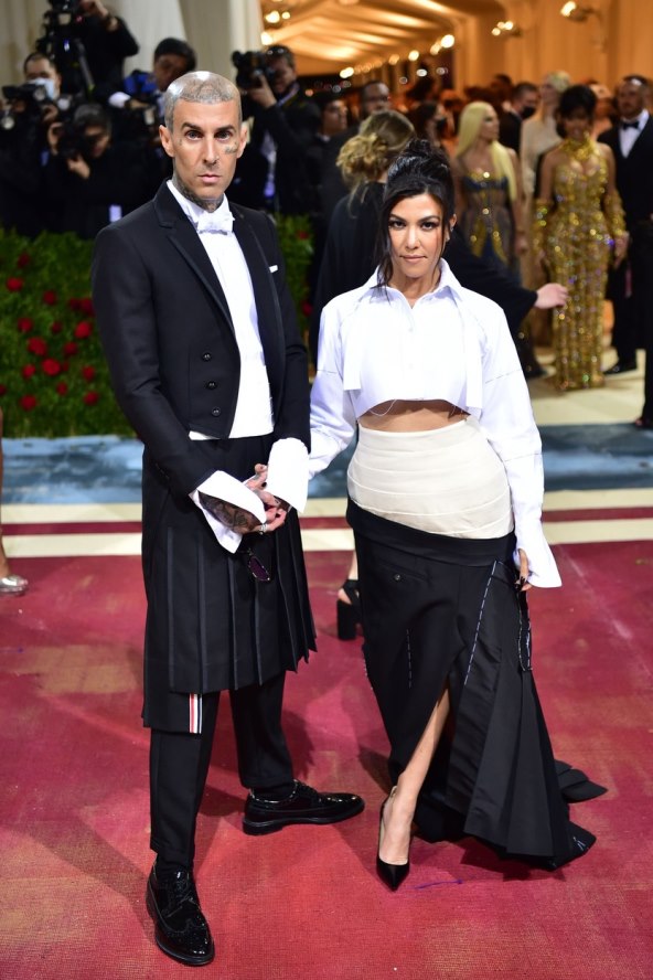 Kourtney Kardashian i Travis Barker debitirali su na Met Gala.
