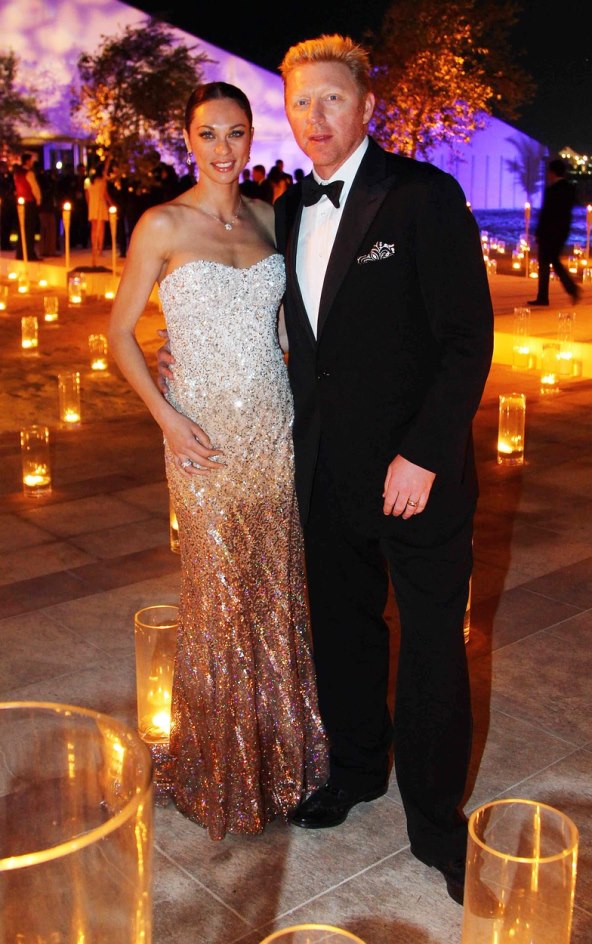 Lilly i Boris Becker