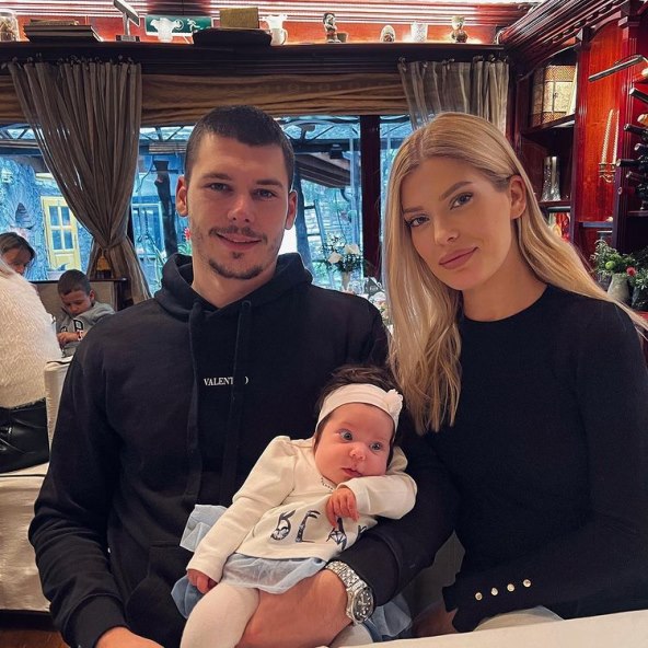 Anđela Manitašević i Nemanja Branković zajedno su dobili kći Lolu