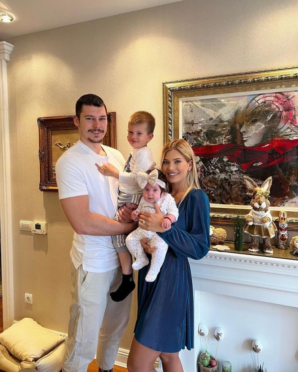 Anđela Manitašević i Nemanja Branković zajedno su dobili kći Lolu