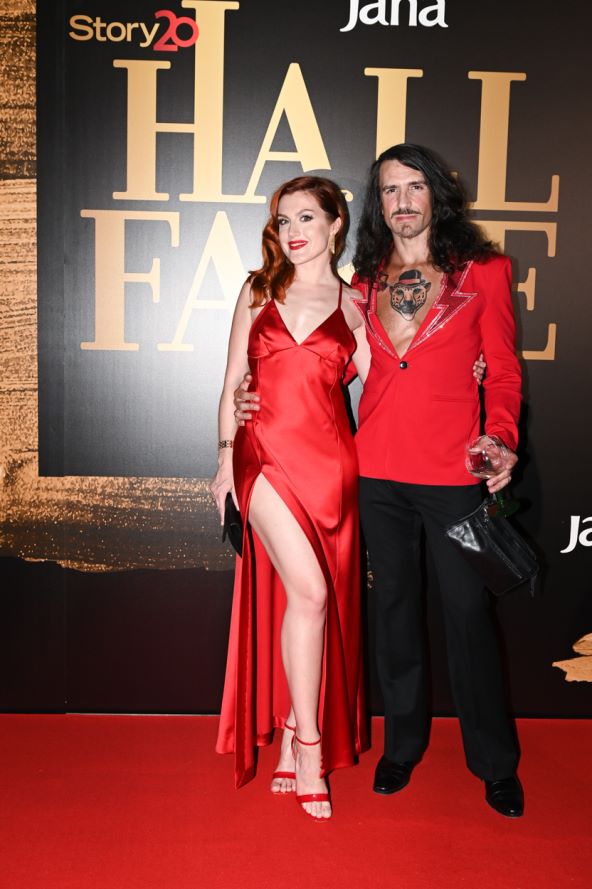 Miran Kurspahić i Mirna Škrgatić na Jana Story Hall of Fameu
