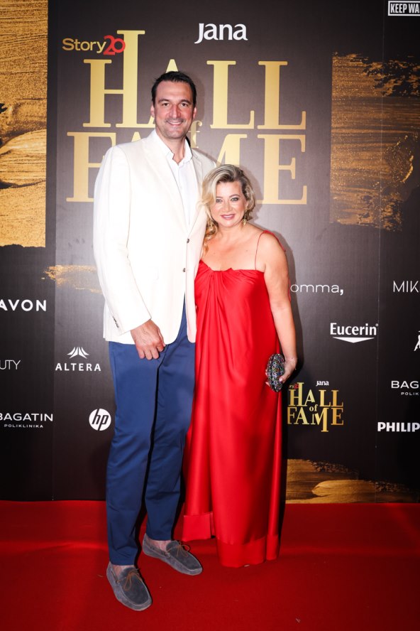 Jasmina i Dalibor Bagarić na Jana Story Hall of Fameu