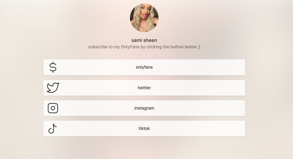 Objava Sam 'Sami' Sheen na Instagramu