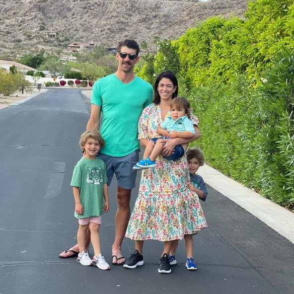 Michael Phelps i Nicole Johnson