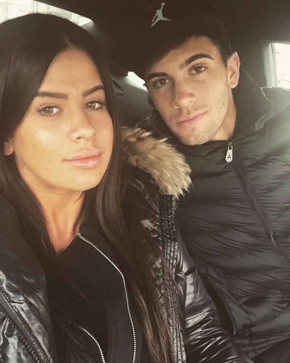 Borna Ćorić sa sestrom Brunom Ćorić