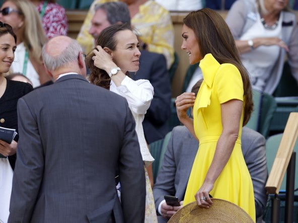 Martina Hingis i Kate Middleton