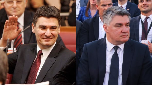 Zoran Milanović prije 14 godina i danas