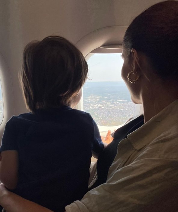 Franka Batelić s obitelji na odmoru.jpg