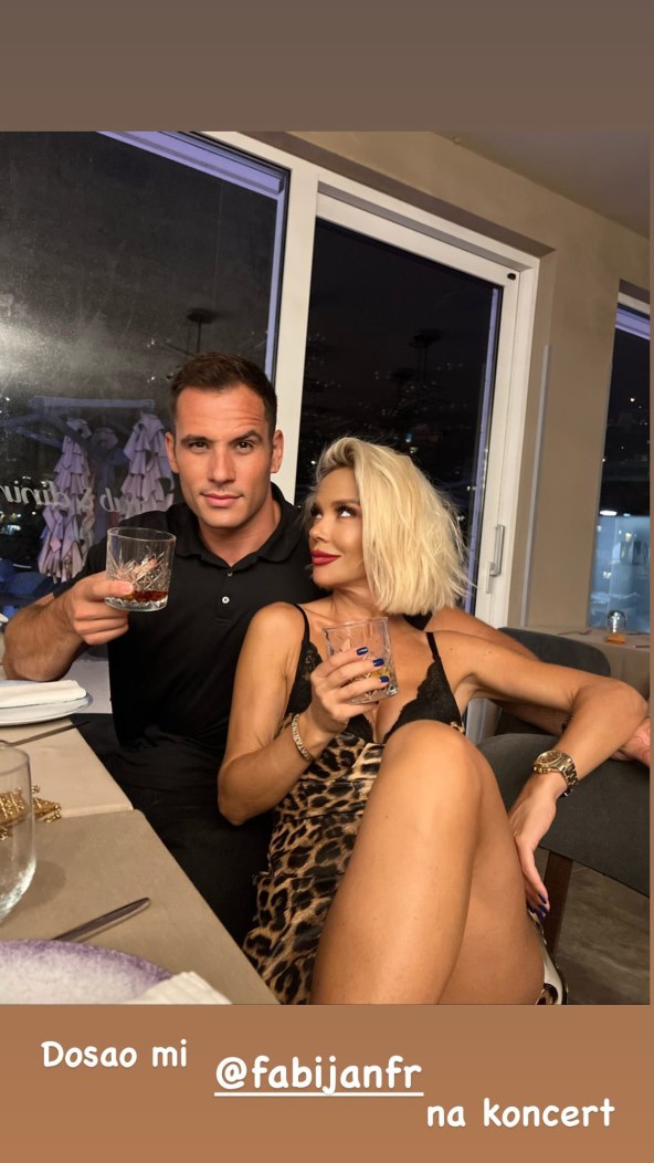 Maja Šuput i Fabijan Pavao Medvešek pozirali skupa na Lapadu