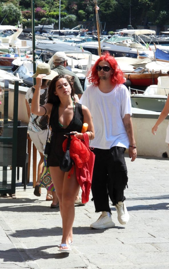 Addison Rae i Omer Fedi