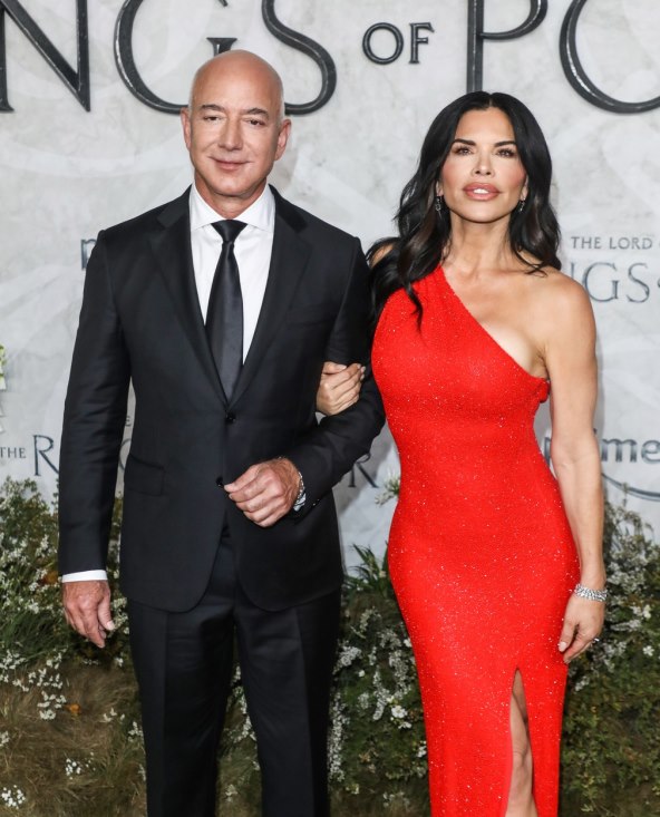 Jeff Bezos i Lauren Sanchez
