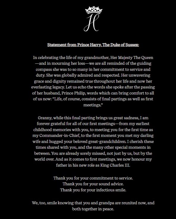 Oproštaj princa Harryja i Meghan Markle