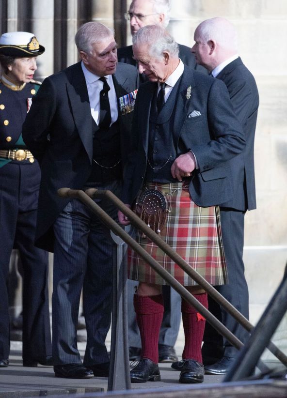 Princ Andrew i princ Charles