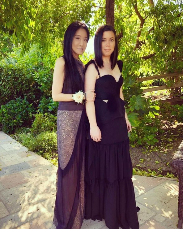 Vera Wang i Cecilia Becker