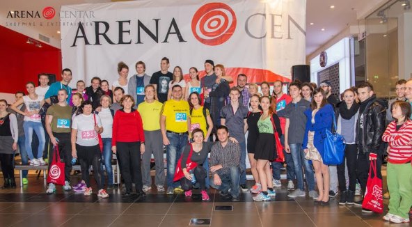 Na Valentinovo u Arena Centru održana najveselija utrka!