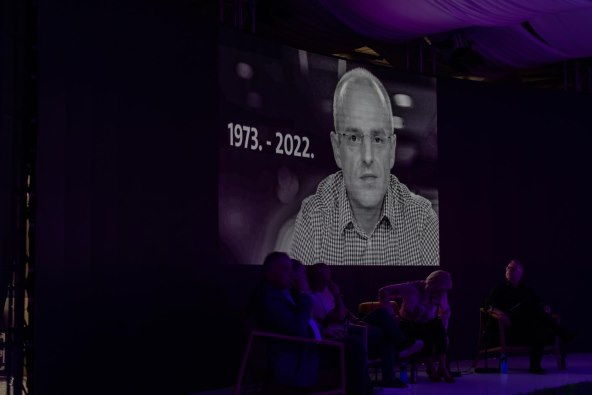 Počat Mislavu Bagi na Weekend Media fesitvalu