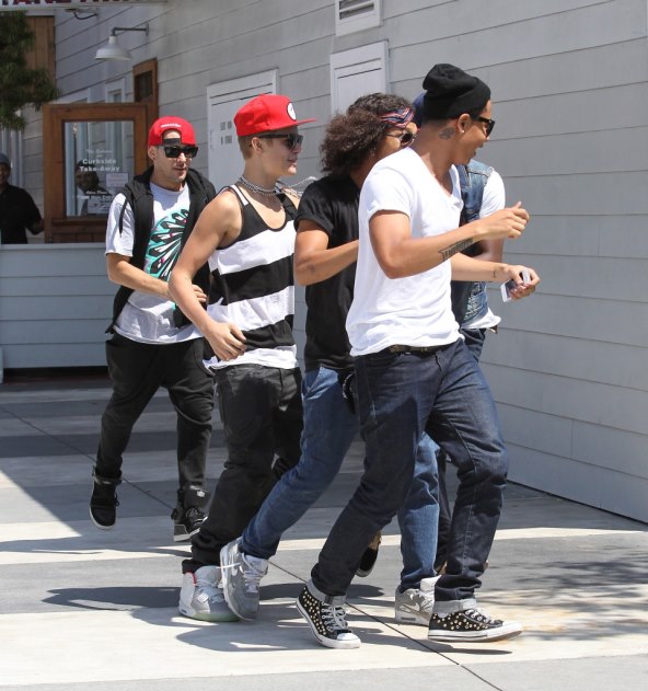 Justin Bieber u lovu na odreske