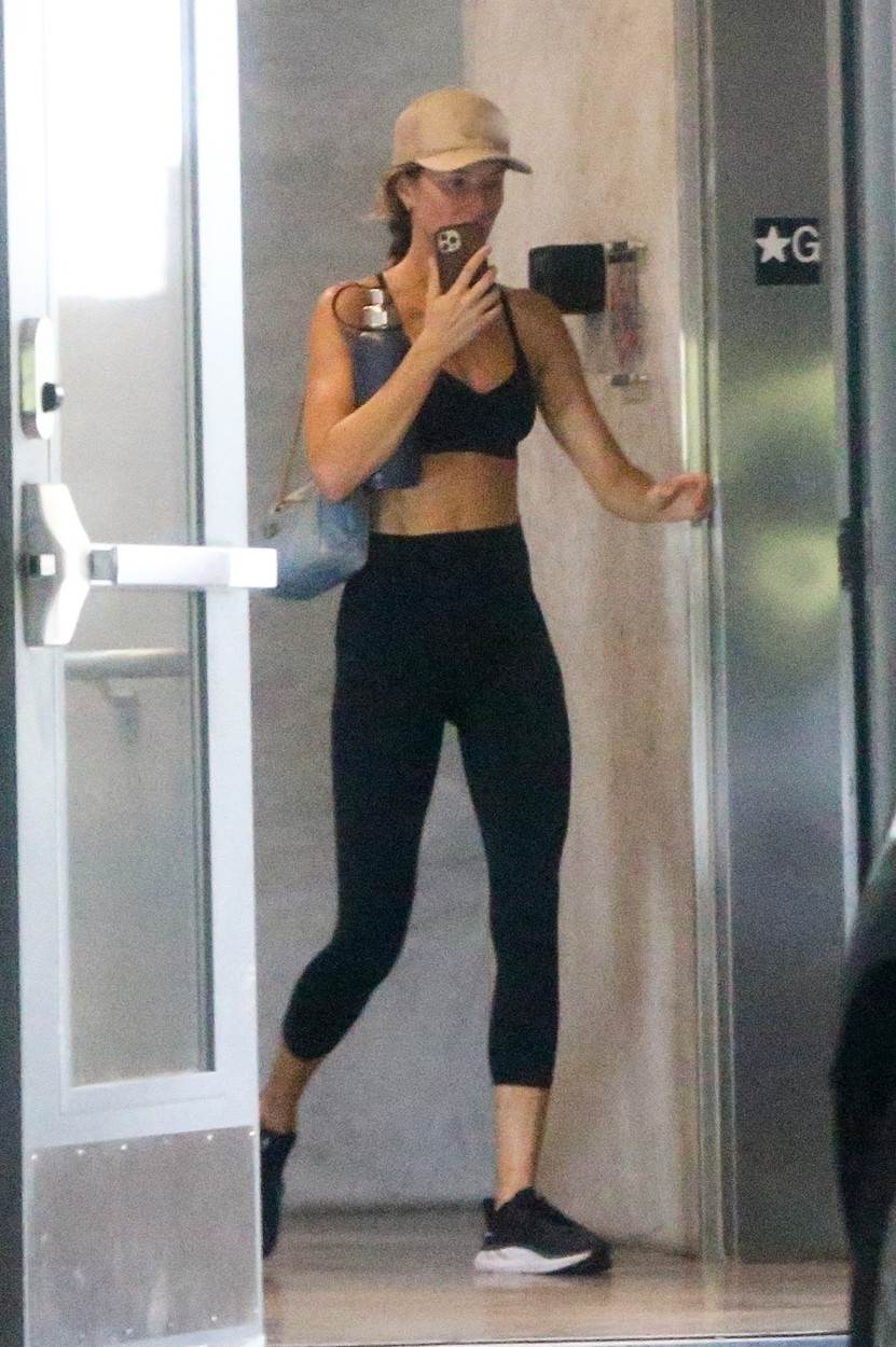 Gisele Bundchen u teretani