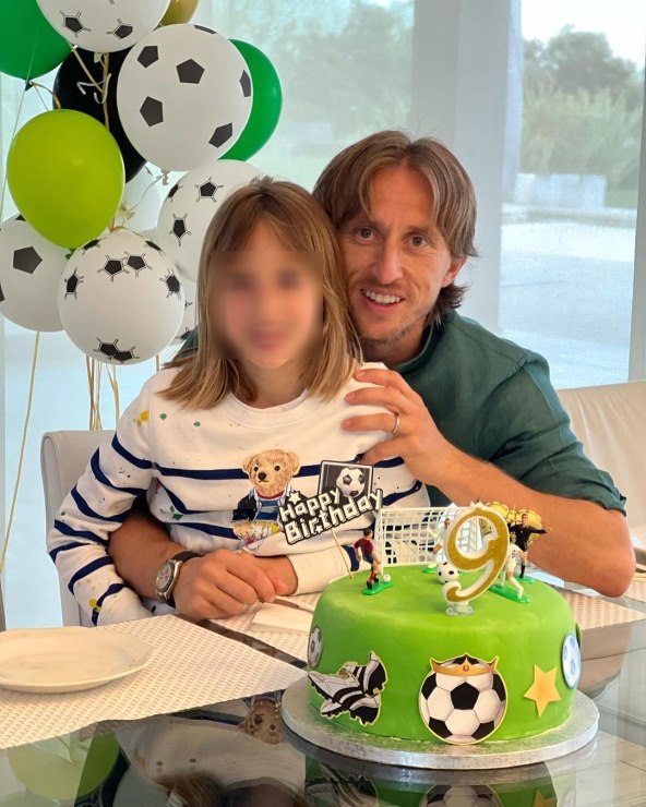 Proslava rođendana Eme Modrić, kćeri Luke Modrića