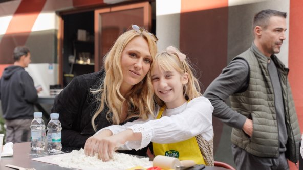 Neda Parmać na Food Marketu