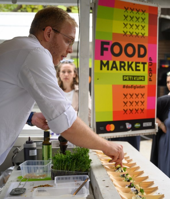 Mastercard radionica na Food Marketu