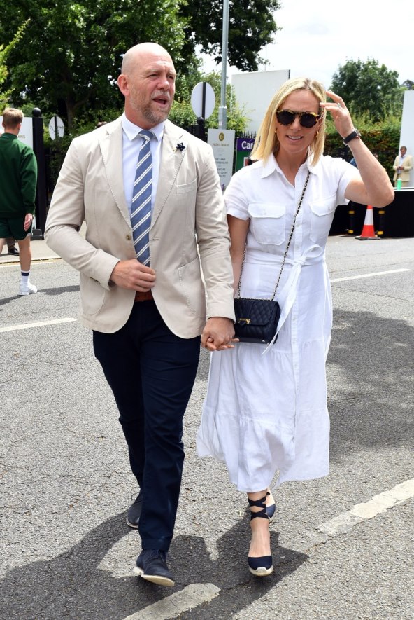 Mike i Zara Tindall