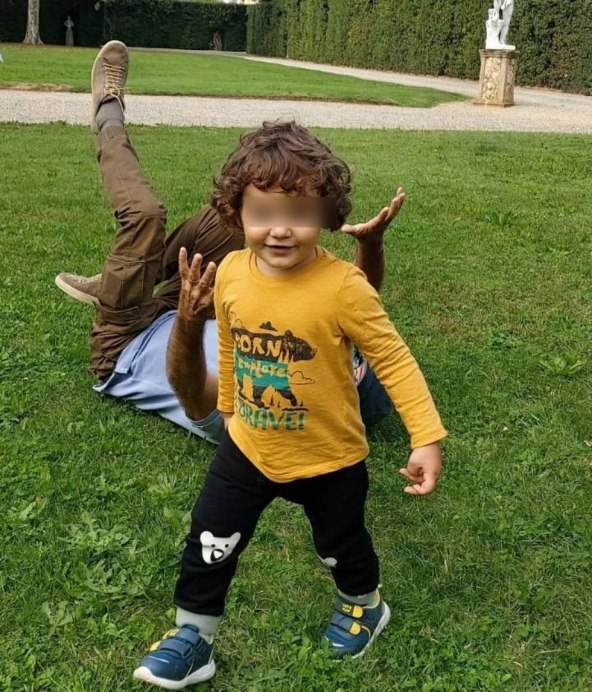 Frano Lasić sa sinom Nikolasom