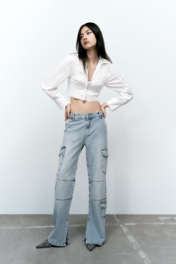 CARGO TRAPERICE TRF S PROREZANIM NOGAVICAMA