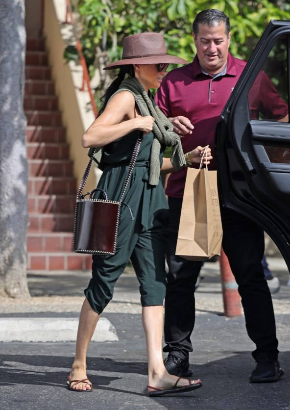 Meghan Markle u kombinezonu