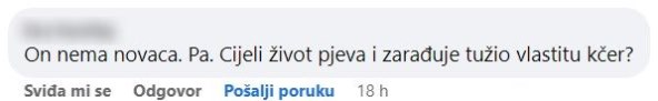 Komentari na tužbu Mladena Grdovića protiv kćeri