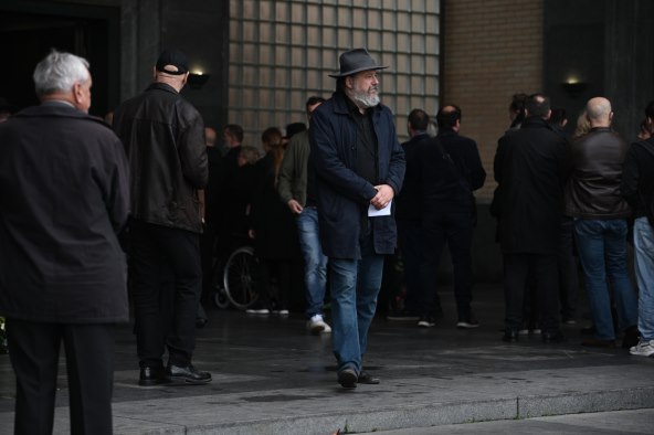 Poznati na sprovodu Lukasa Nole