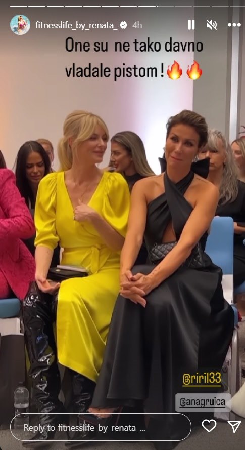 Ana Gruica Uglešić i Iris Rajčić u svilenim haljinama