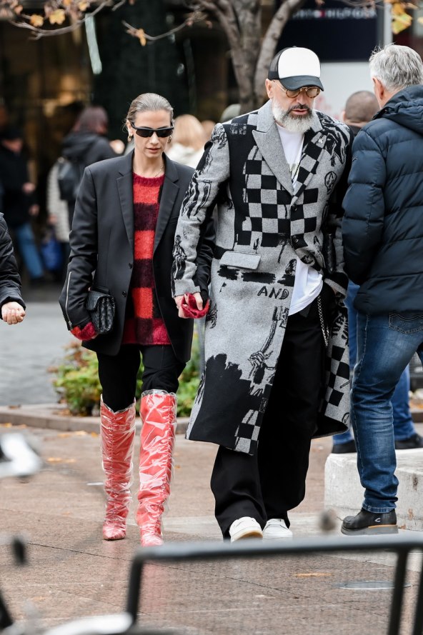 Marina Lacković u čizmama Jimmy Choo i Off White