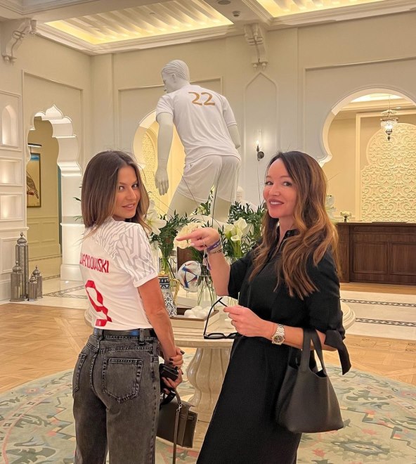 Ana Antić i Anna Lewandowska u Kataru