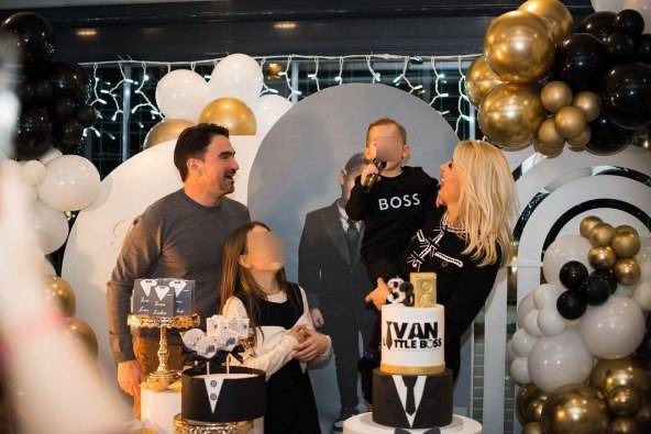 Proslava trećeg rođendana sina Joška Čagalja Jole