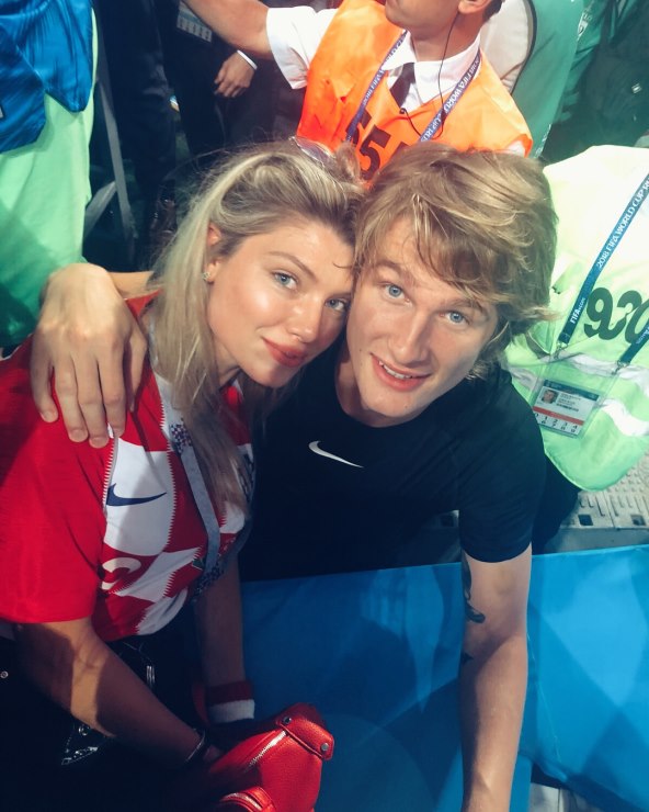 Dina Dragija i Tin Jedvaj na Svjetskom prvenstvu u Rusiji