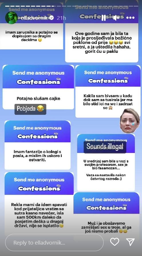 Priznanja pratitelja Elle Dvornik