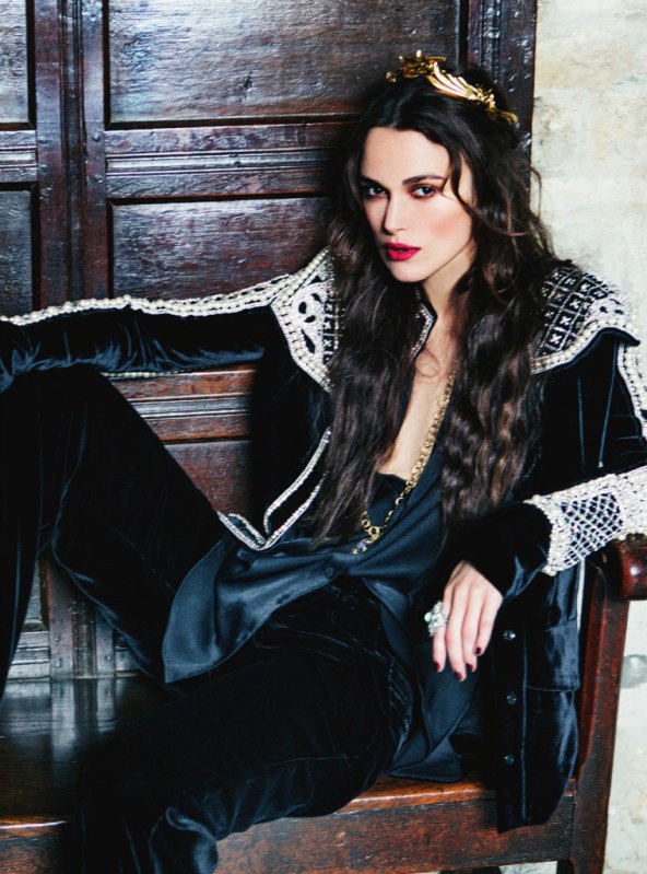 Keira Knightley: dramatična ljepota za Harper's Bazaar