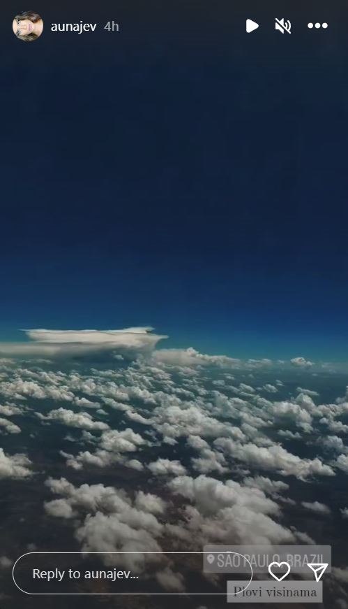 Ana Uršula Najev otputovala u Sao Paulo, Brazil