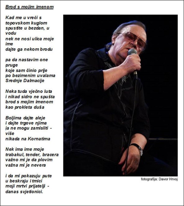 Brod Jadrolinije nosit će ime Arsena Dedića?