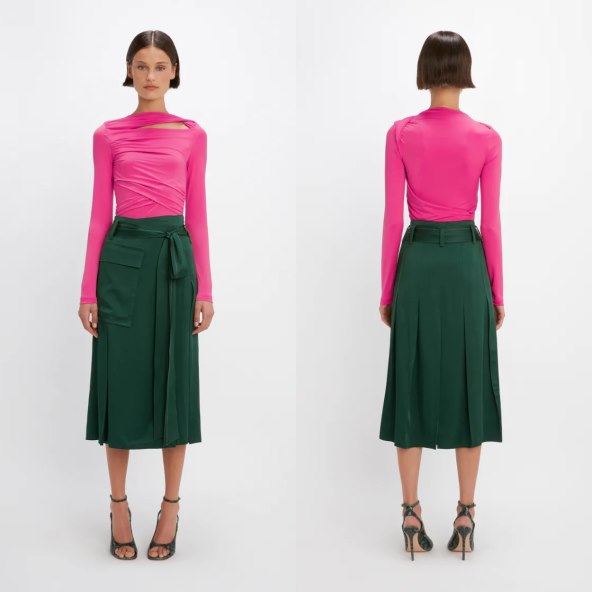 Victoria Beckham cargo suknja košta oko 650 eura