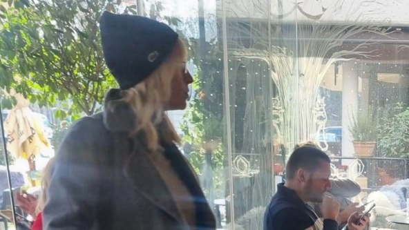 Trudna Iva Šulentić pila kavu u kafiću u Maksimiru