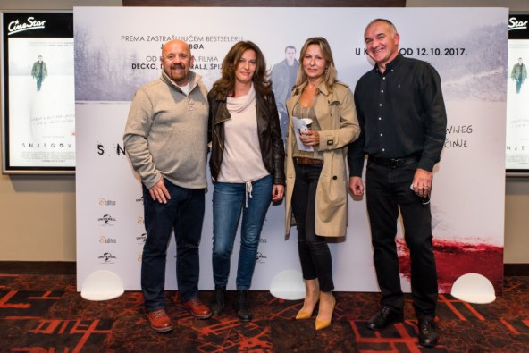 Ekranizacija zastrašujućeg bestselera 'Snjegović' oduševila na zagrebačkoj premijeri!