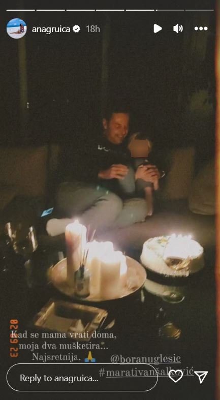 Odnos Borana Uglešića sa sinom Ane Gruice