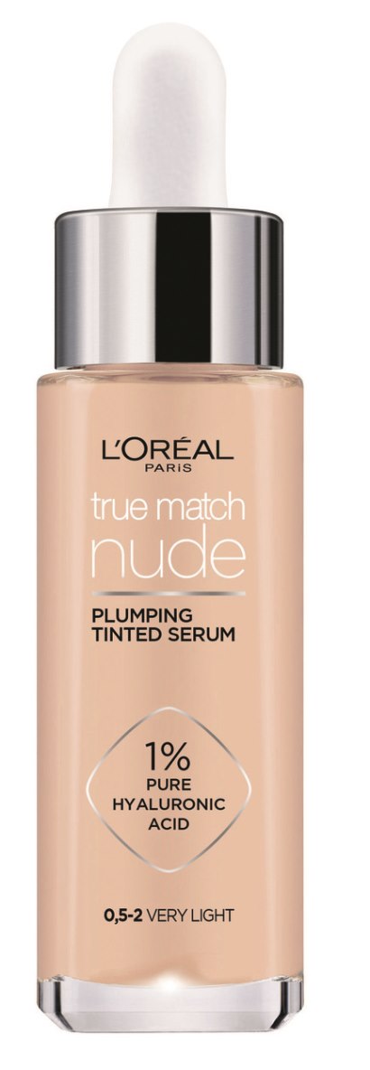 L’OrÉal True Match Nude Plumping Tinted Serum, tonirani serum lagane do srednje pokrivnosti s prirodnim, baršunastim finišem, 16,50 € / 124 kn, dm