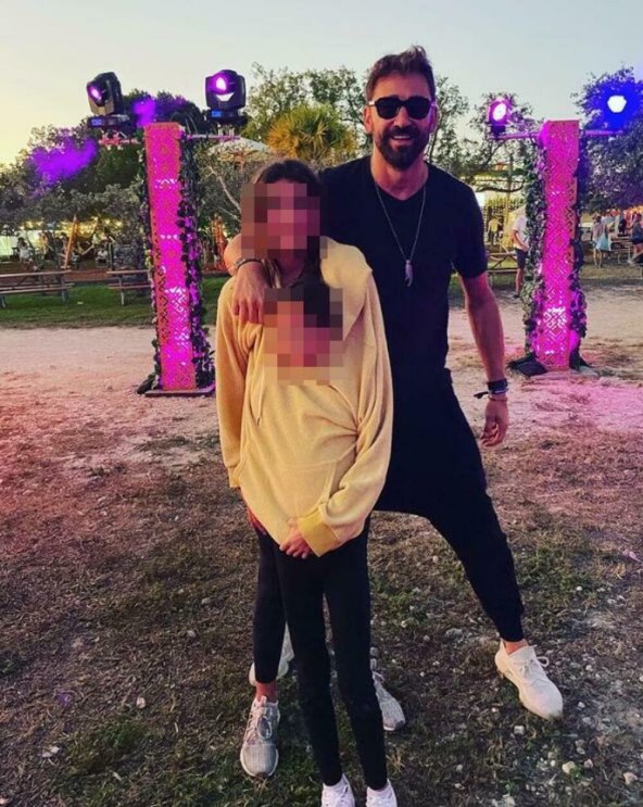 Marko Jarić s kćeri