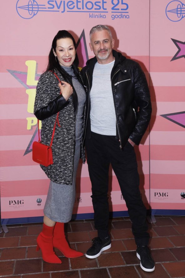 Giuliano Đanić i Kristina Đanić na predstavi Lepa Brena Project