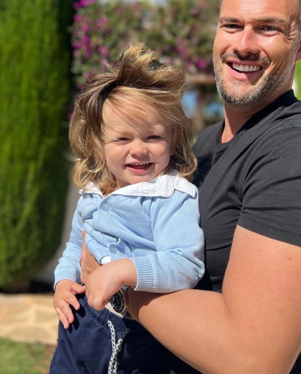 Maja Šuput, Nenad Tatarinov i Bloom Tatarinov na Ibizi