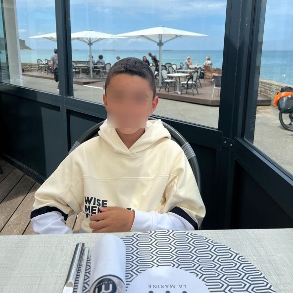 Ivan Perišić na izletu sa sinom Leonardom Perišićem