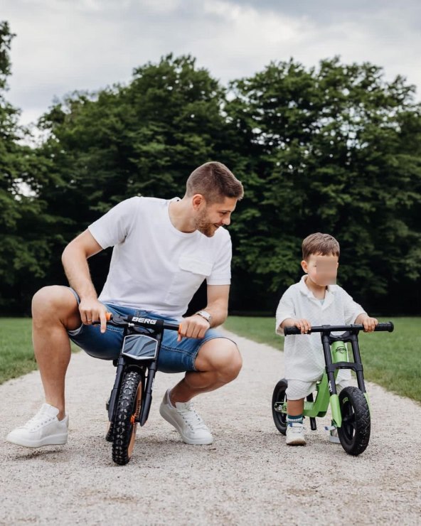 Andrej Kramarić sa sinom Viktorom Kramarićem